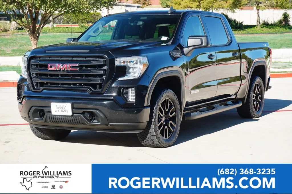 Black 2021 GMC Sierra 1500 Elevation for sale in Weatherford, TX