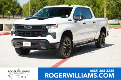 White 2024 Chevrolet Silverado 1500 LT Trail Boss for sale in Weatherford, TX