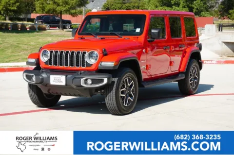 Red 2024 Jeep Wrangler Sahara for sale in Weatherford, TX