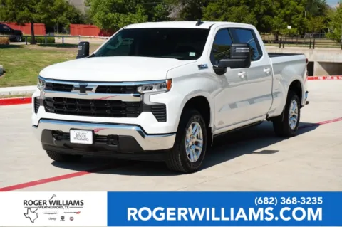 White 2024 Chevrolet Silverado 1500 LT for sale in Weatherford, TX