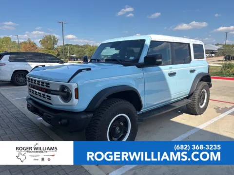 Blue 2023 Ford Bronco Heritage Limited Edition for sale in Weatherford, TX
