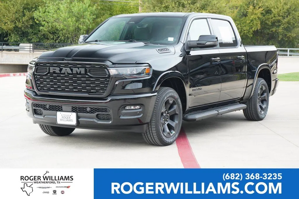 Black 2026 Ram 1500 Lone Star for sale in Weatherford, TX