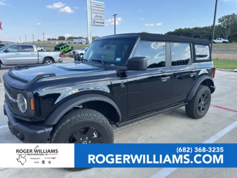 Black 2022 Ford Bronco Black Diamond for sale in Weatherford, TX