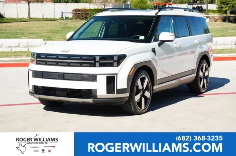 White 2025 Hyundai Santa Fe Limited for sale in Weatherford, TX