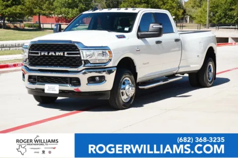 White 2024 Ram 3500 Big Horn for sale in Weatherford, TX