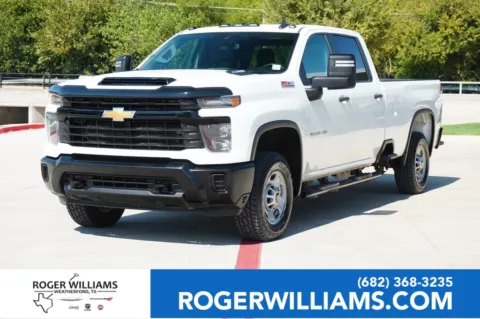 White 2024 Chevrolet Silverado 2500HD Work Truck for sale in Weatherford, TX