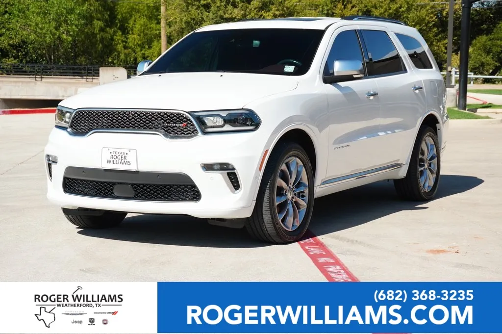 White 2023 Dodge Durango Citadel for sale in Weatherford, TX