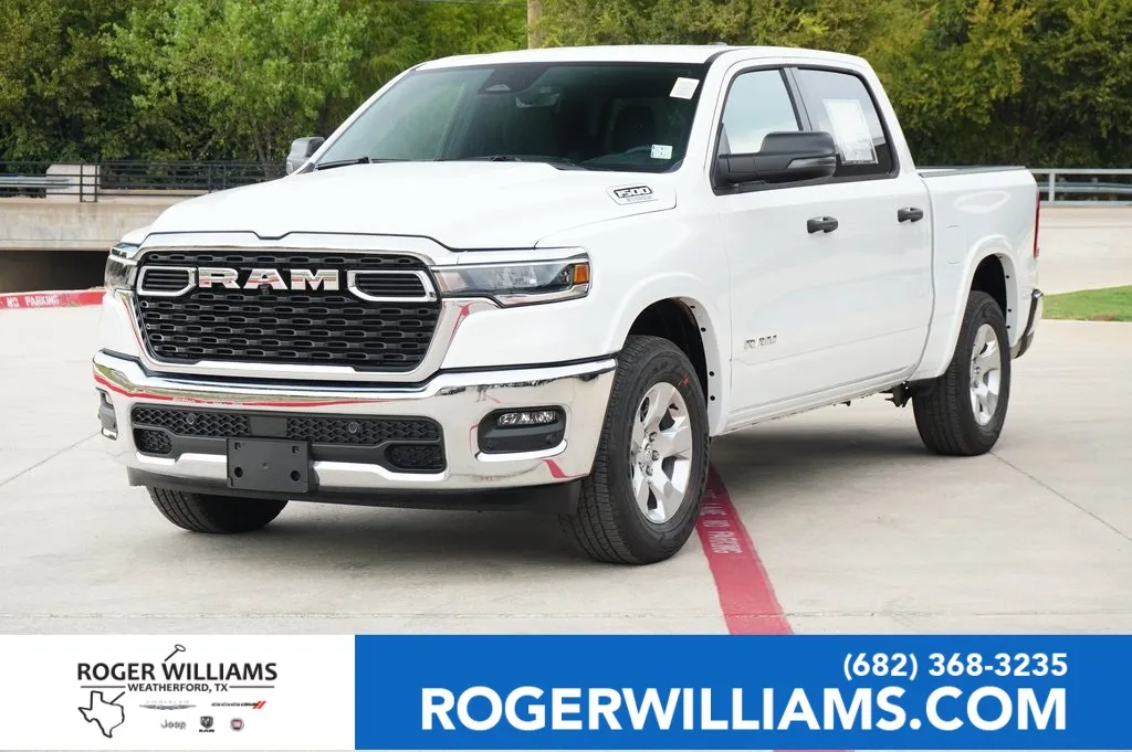 White 2025 Ram 1500 Lone Star for sale in Weatherford, TX