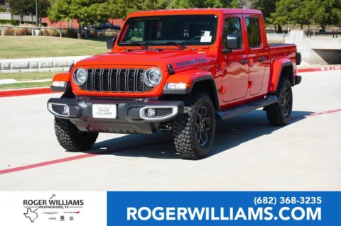 Red 2025 Jeep Gladiator Texas Trail for sale in Weatherford, TX