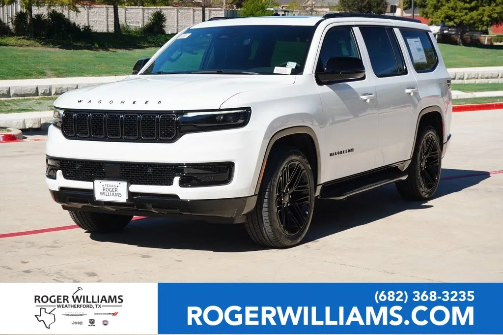 White 2025 Jeep Wagoneer Series II Carbide for sale in Weatherford, TX