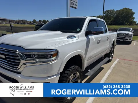 White 2024 Ram 1500 Longhorn for sale in Weatherford, TX