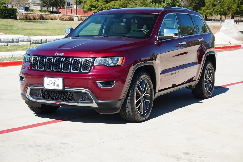 Red 2021 Jeep Grand Cherokee Limited for sale in Weatherford, TX