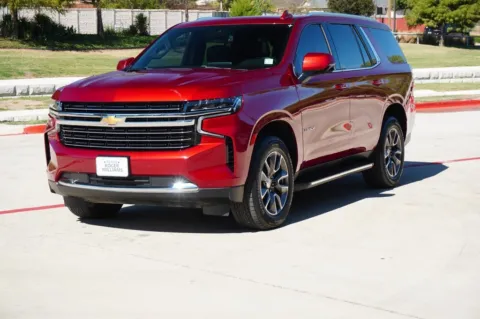 Red 2023 Chevrolet Tahoe LT for sale in Weatherford, TX