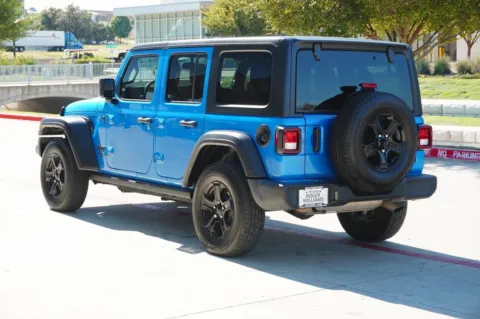 Another view of 2021 Jeep Wrangler Unlimited Sport S for sale in Weatherford, TX at Roger Williams Chrysler Dodge Jeep Ram
