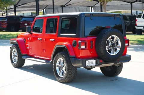 Another view of 2018 Jeep Wrangler Unlimited Sahara for sale in Weatherford, TX at Roger Williams Chrysler Dodge Jeep Ram