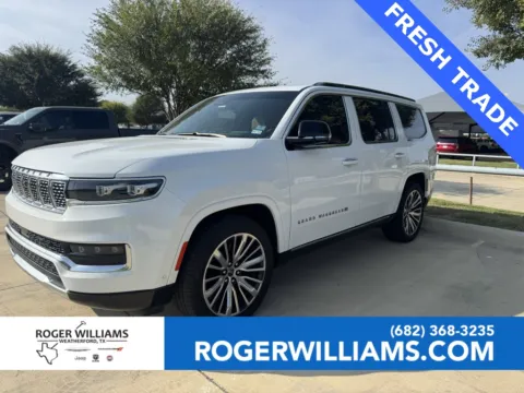 White 2023 Jeep Grand Wagoneer Series III for sale in Weatherford, TX