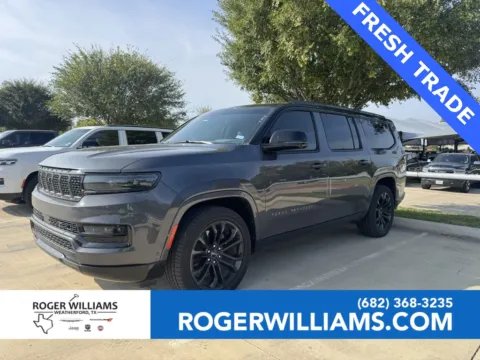 Gray 2023 Jeep Grand Wagoneer L Series III Obsidian for sale in Weatherford, TX