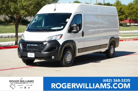 White 2026 Ram ProMaster Cargo Van Tradesman for sale in Weatherford, TX