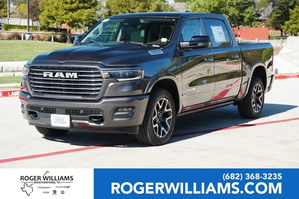 Gray 2026 Ram 1500 Laramie for sale in Weatherford, TX
