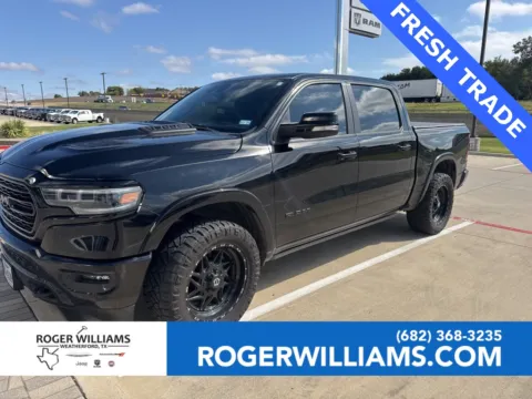 Black 2021 Ram 1500 Limited for sale in Weatherford, TX