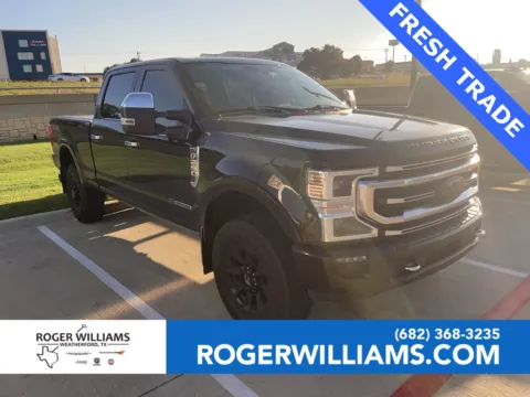 Black 2022 Ford Super Duty F-250 SRW Platinum for sale in Weatherford, TX