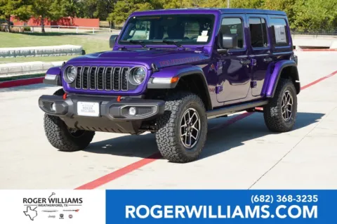 Purple 2026 Jeep Wrangler Rubicon for sale in Weatherford, TX