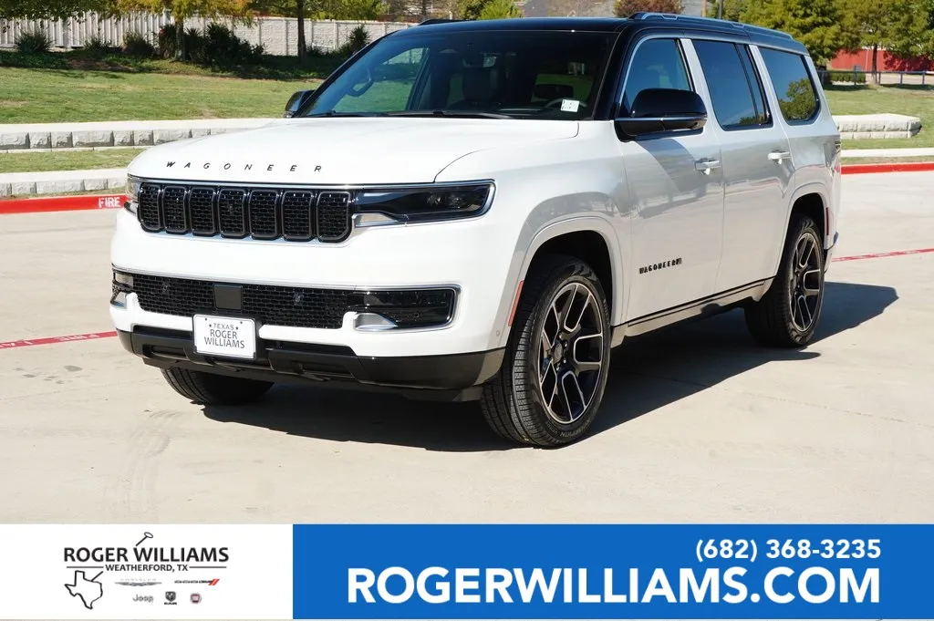 White 2025 Jeep Wagoneer Series III Super for sale in Weatherford, TX