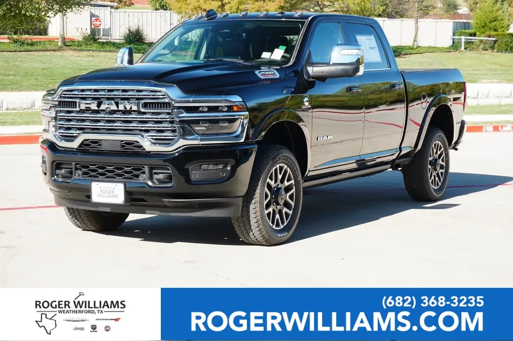 Black 2026 Ram 2500 Longhorn for sale in Weatherford, TX