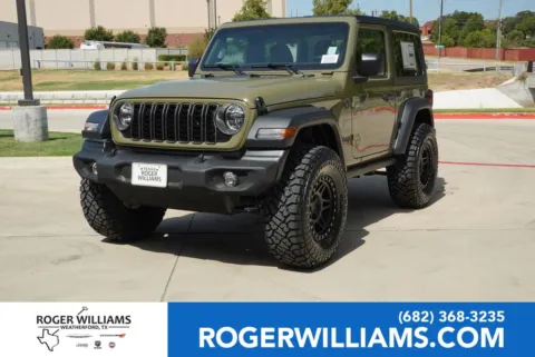 Green 2026 Jeep Wrangler Sport for sale in Weatherford, TX