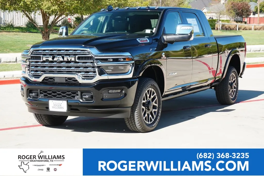 Black 2026 Ram 2500 Longhorn for sale in Weatherford, TX