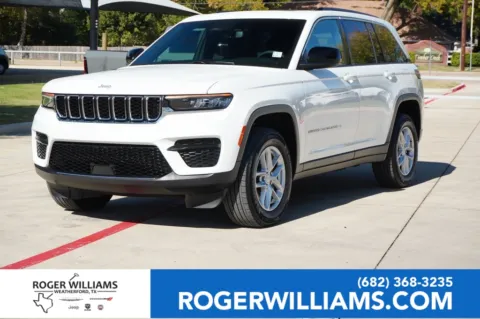 White 2024 Jeep Grand Cherokee Laredo X for sale in Weatherford, TX