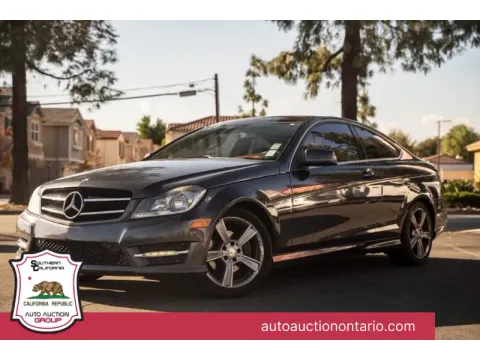 Gray 2014 Mercedes-Benz C-Class C 250 for sale in Ontario, CA