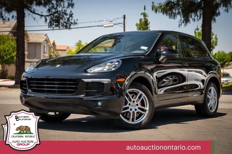 Gray 2018 Porsche Cayenne for sale in Ontario, CA