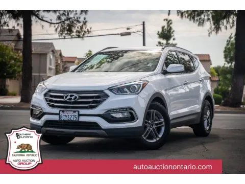 Black 2018 Hyundai SANTA FE Sport 2.4L for sale in Ontario, CA