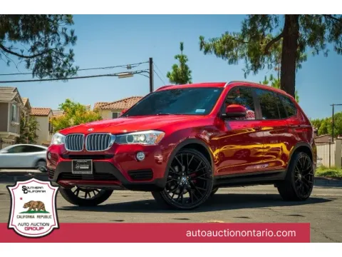 White 2015 BMW X3 xDrive28i for sale in Ontario, CA
