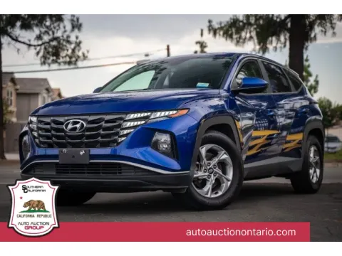 Black 2022 Hyundai TUCSON SE for sale in Ontario, CA