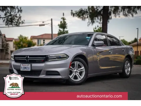 Blue 2015 Dodge Charger SE for sale in Ontario, CA