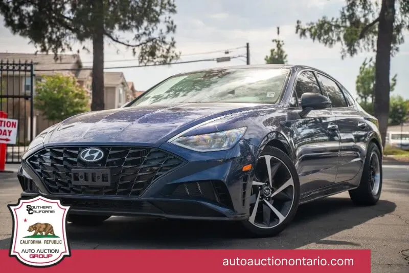 Black 2022 Hyundai SONATA SEL Plus for sale in Ontario, CA