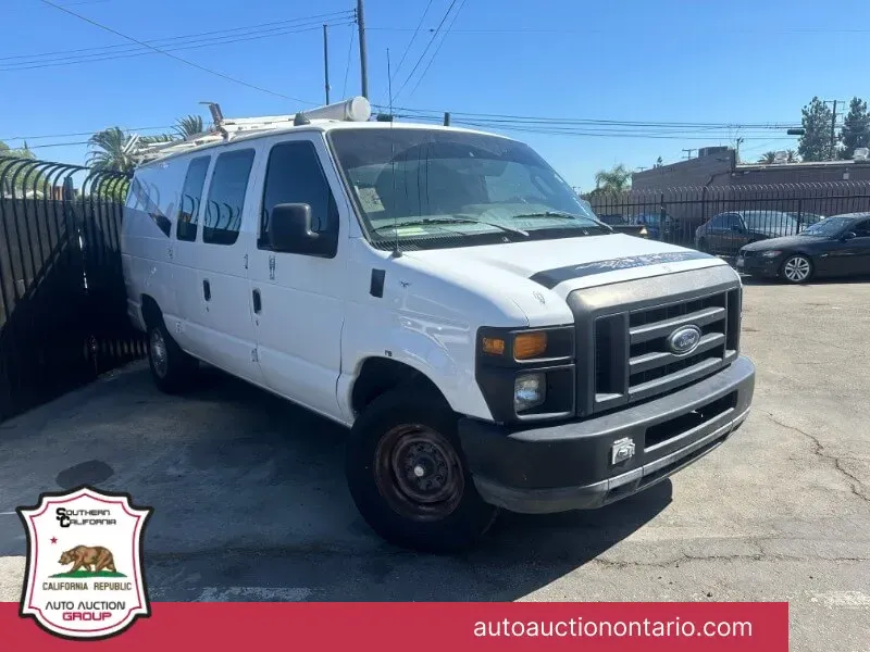 Black 2010 Ford E-Series E-250 for sale in Ontario, CA