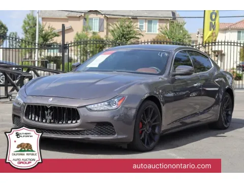 Gray 2017 Maserati Ghibli for sale in Ontario, CA