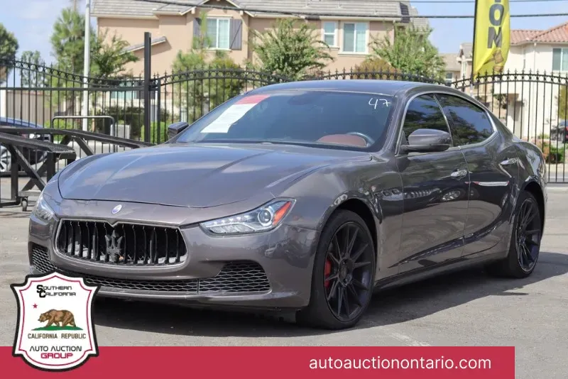 Gray 2017 Maserati Ghibli for sale in Ontario, CA