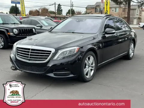 Black 2017 Mercedes-Benz S-Class S 550 for sale in Ontario, CA