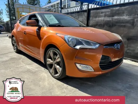 Orange 2016 Hyundai VELOSTER for sale in Ontario, CA