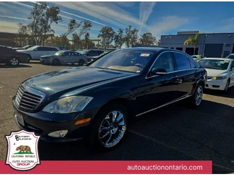 White 2007 Mercedes-Benz S-Class S 550 for sale in Ontario, CA