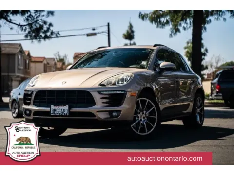 Gray 2016 Porsche Macan S for sale in Ontario, CA