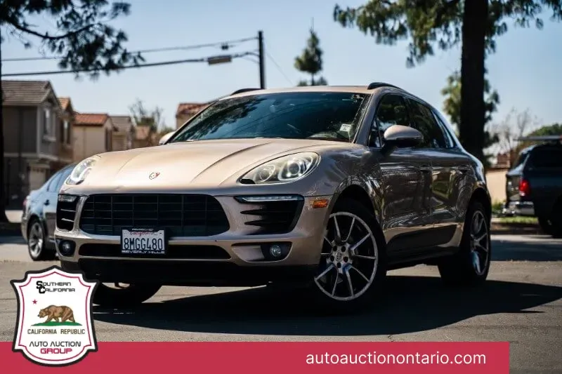 Gray 2016 Porsche Macan S for sale in Ontario, CA