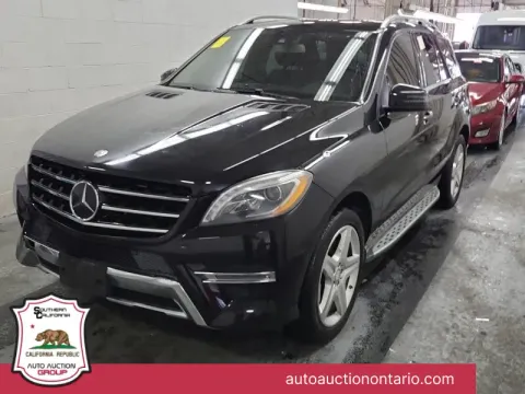White 2014 Mercedes-Benz M-Class ML 550 for sale in Ontario, CA