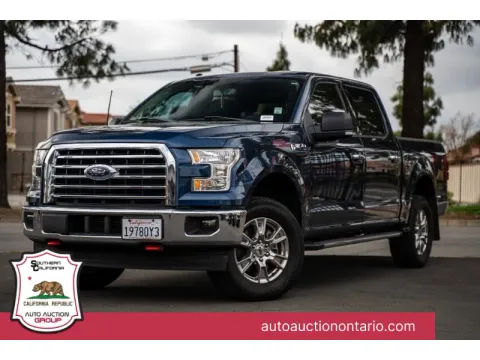 Blue 2017 Ford F-150 XL for sale in Ontario, CA