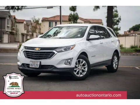 Blue 2019 Chevrolet Equinox LT for sale in Ontario, CA