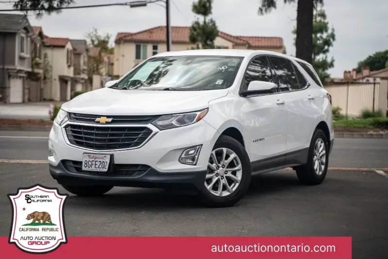 Blue 2019 Chevrolet Equinox LT for sale in Ontario, CA